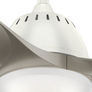 Casablanca 52" Wisp Fresh White Ceiling Fan With Light and Remote