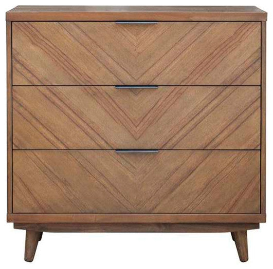 Piero Chevron Chest 3 Drawers