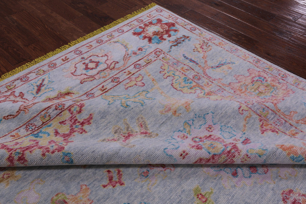 8' 5" X 10' 5" Turkish Oushak Handmade Wool Rug - Q14844