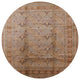 Ahgly Company Indoor Round Mid-Century Modern Area Rugs, 5' Round