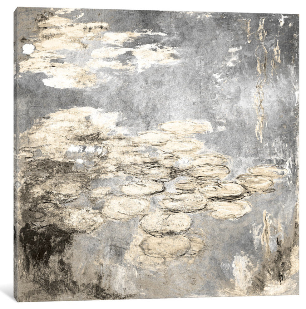 "Nympheas IV" by 5by5collective, Canvas Print, 26"x26"