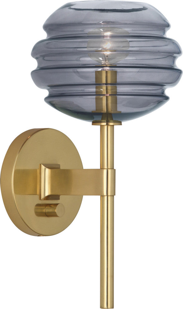 Robert Abbey RA-GY66 1-Light Wall Sconce, Horizon
