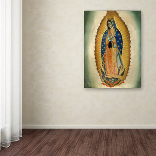 Sergio Cruze 'The Virgin' Canvas Art, 19"x14"