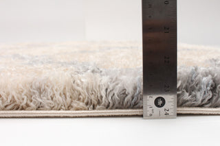 Moroccan Trellis Shag Rug, Tan, 5'3"x7'3"