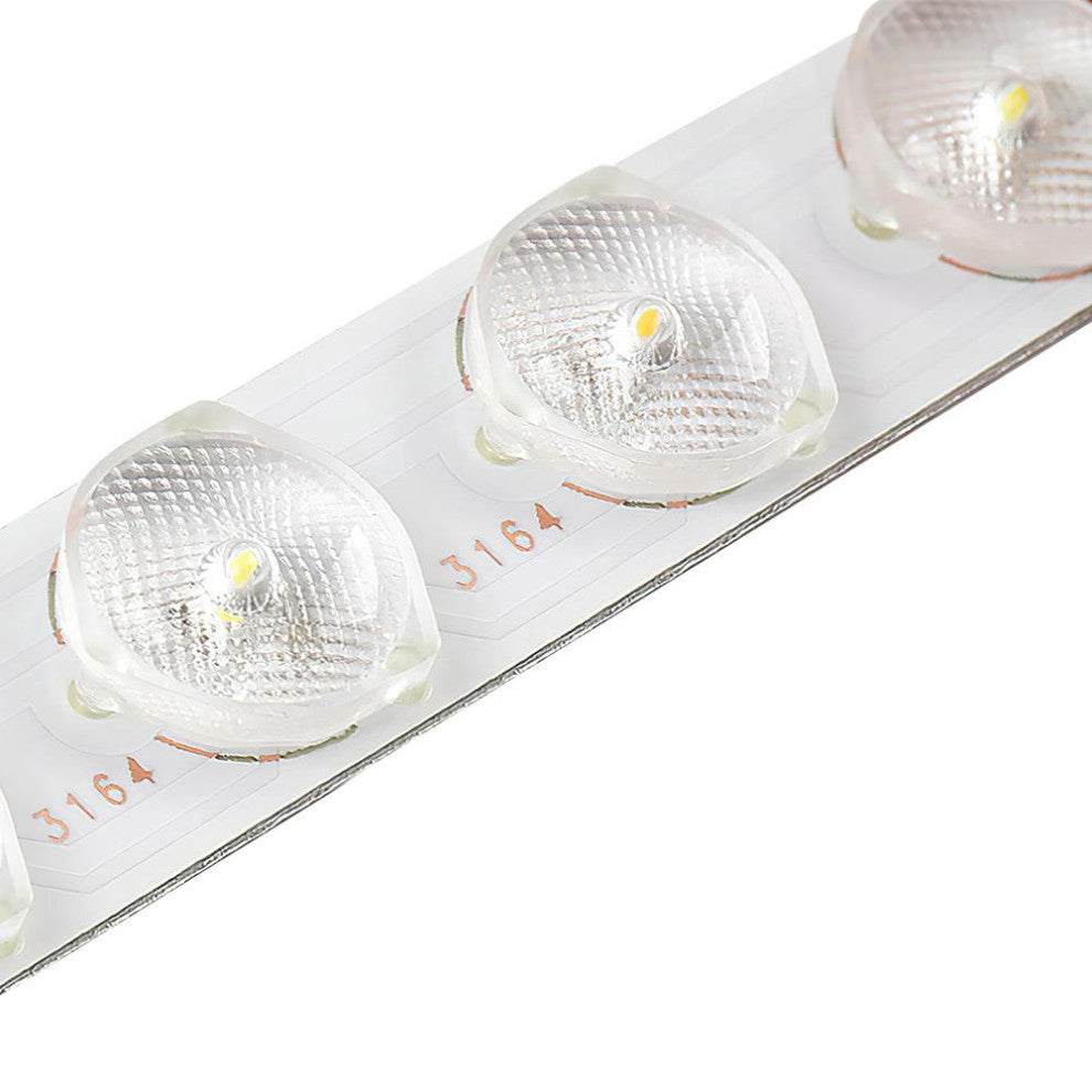 Simple Oval Dimmable LED Flush Mount, Gray, Warm White Light