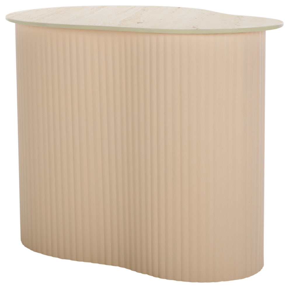 Safavieh MTP Medium Ceramic Side Table, Beige