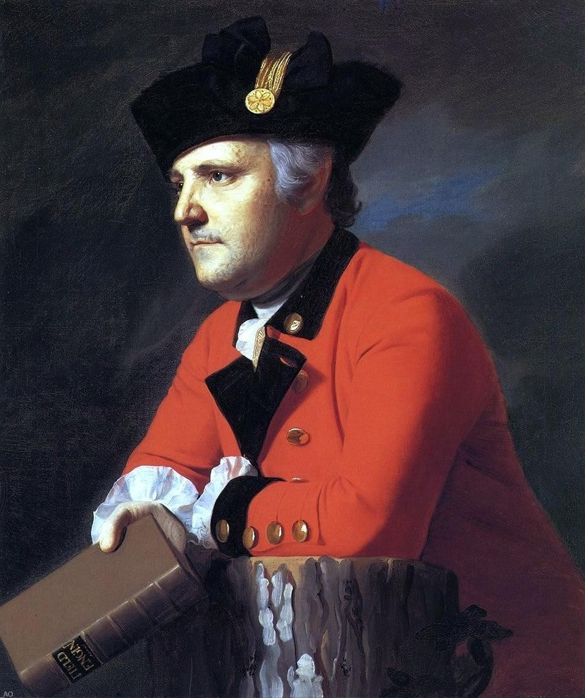 John Singleton Copley John Montresor, 20"x25" Wall Decal Print