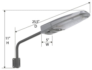 Yard Light w/2 Mounting Options (Mounting Arm or Direct to Wall)