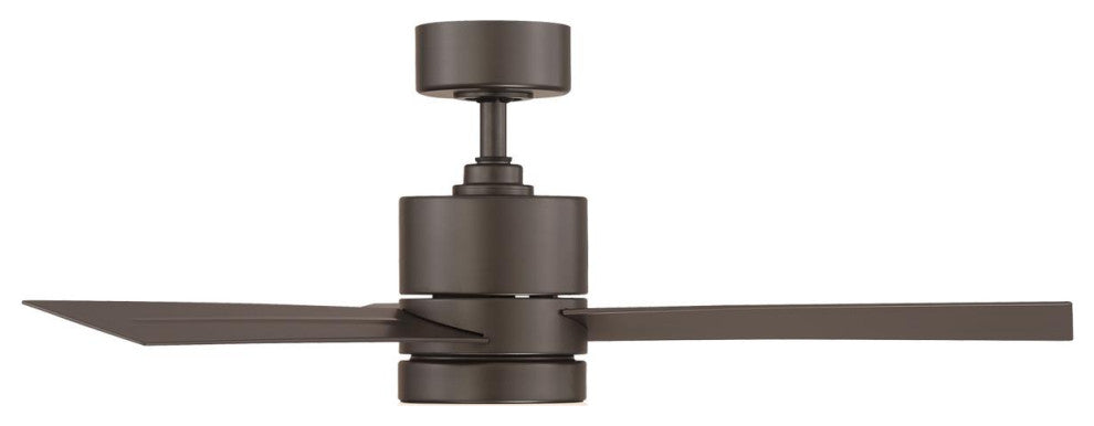 Axis 1 Light 44 in. Indoor Ceiling Fan, 3500K, Bronze