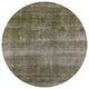 Ahgly Company Indoor Round Mid-Century Modern Area Rugs, 5' Round