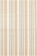 Dash & Albert Olive Branch Handwoven Cotton Rug, Natural, 6' x 9'