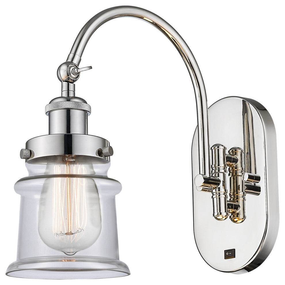 Innovations 918-1W-PN-G182S-LED 1-Light Sconce, Polished Nickel