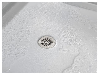 Delta DT051411 4" Prefab Round Shower Drain - Champagne Bronze