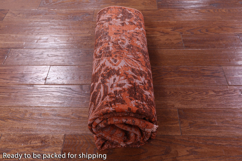 Modern Hand-Knotted Wool & Silk Rug 4' 9" X 7' 8" - Q12737