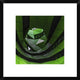 "Green Offices" Framed Digital Print by Gilbert Claes, 20"x20"