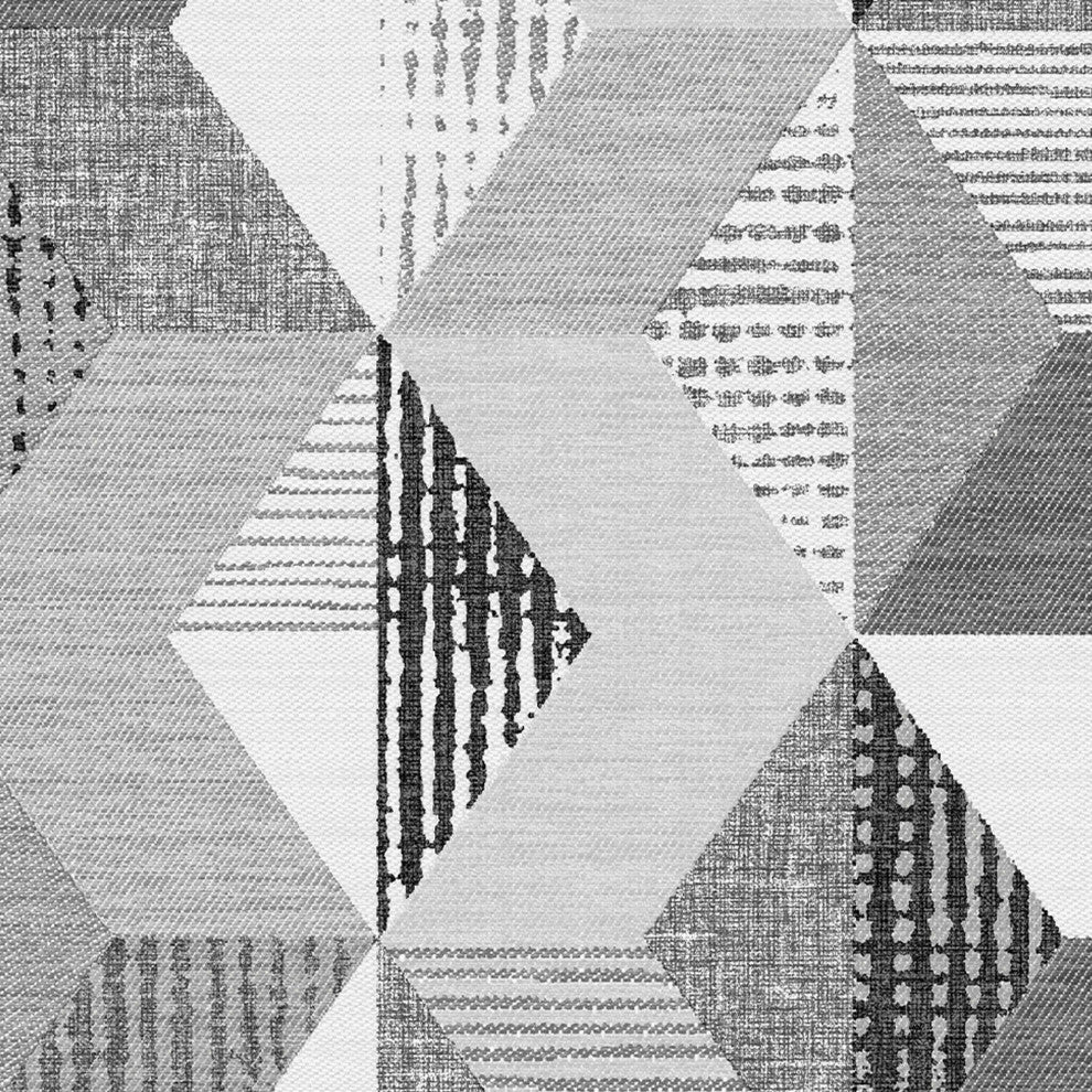 Transform Tribal Geo Mono Peel and Stick Wallpaper