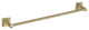 Ventus Bathroom 18" Towel Bar, Brushed Gold
