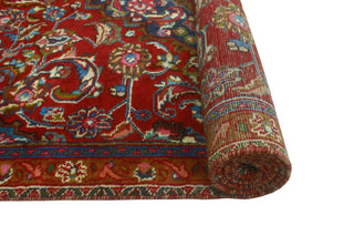 Fine Vintage Distressed Donny Red/Brown Rug, 4'8 x 7'3