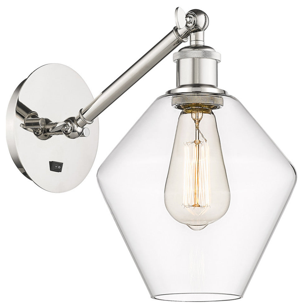 Innovations 317-1W-PN-G652-8-LED 1-Light Sconce, Polished Nickel
