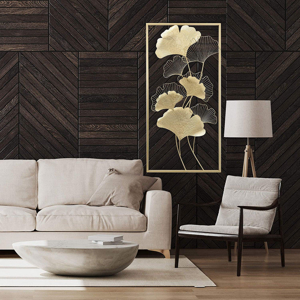 Gingko Leaves Wall Decor, 39.25 Inches