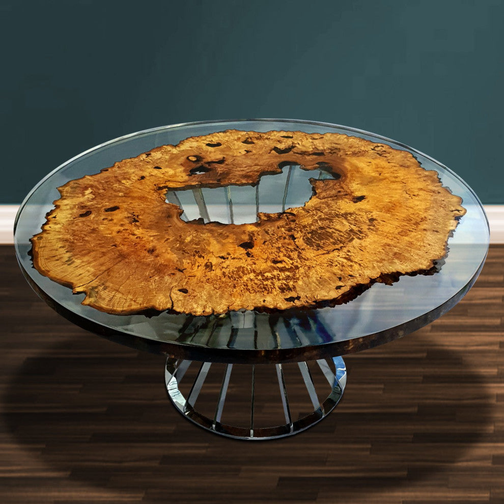 Amiata Round Dining Table, 12 Seater