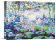 "Waterlilies" Stretched Canvas Giclee by Claude Monet, 16"x13"