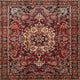 Ahgly Company Indoor Square Traditional Area Rugs, 7' Square