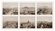 "Six-part Panorama of San Francisco, 1855-1856" Paper Art, 24"x14"