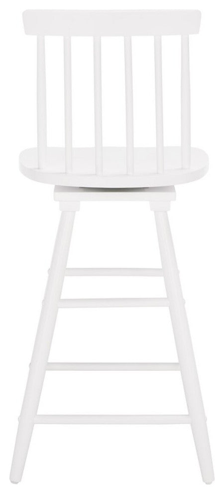 Safavieh Quai Swivel Counter Stool, White