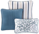 Brushed Microfiber Quilt Set with Throw Pillows