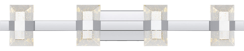 Quoizel PCSEL8636 Selena 4 Light 36"W Vanity Light - Polished Chrome