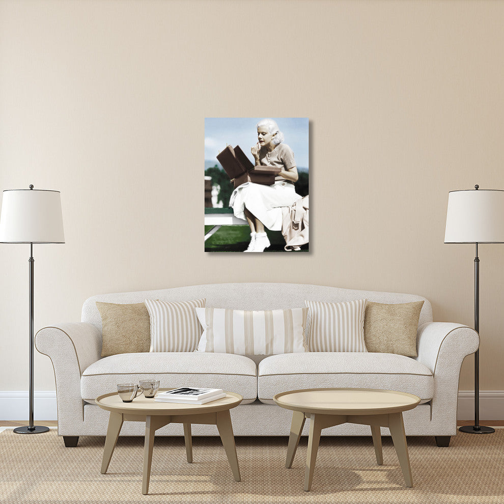 "Jean Harlow" Stretched Canvas Giclee by Hollywood Photo Archive, 31x40"