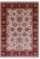 5' 7" X 7' 10" Persian Tabriz Hand Knotted Wool Rug - Q12793