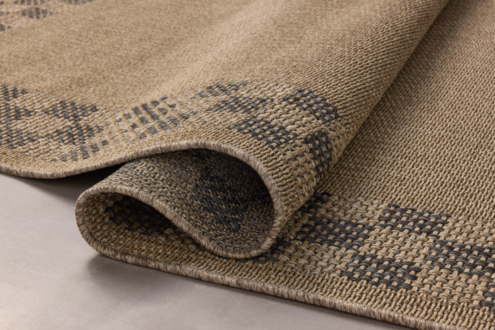 Chris Loves Julia x Loloi Providence Natural / Charcoal 2'-3" x 3'-9" Runner