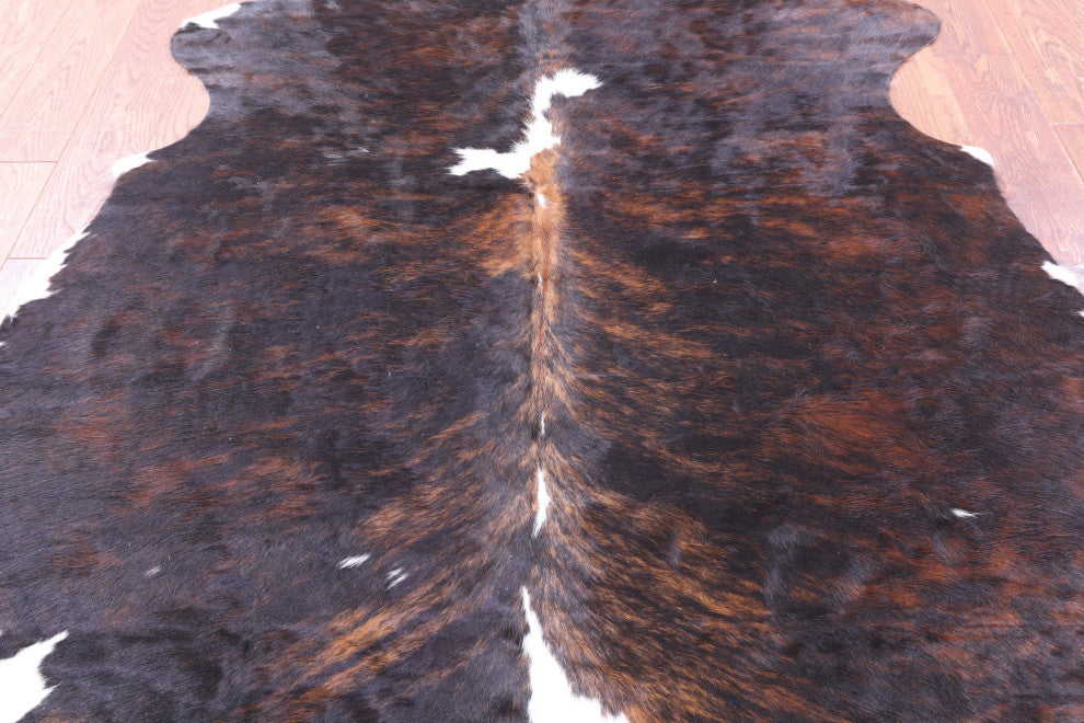 6' 4" X 5' 3" Natural Cowhide Rug C1974