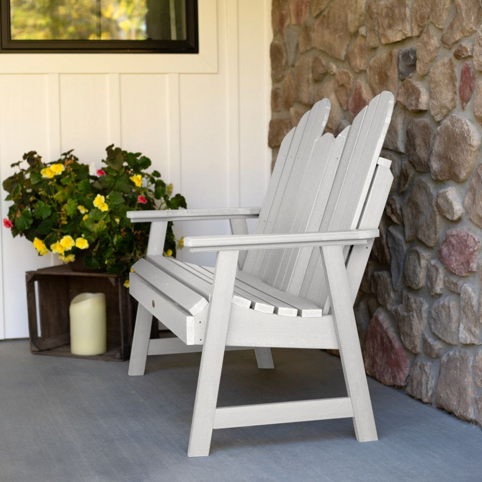 Hamilton 4'' Dining Height Bench, White