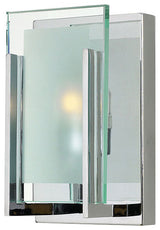 Hinkley Latitude Small Single Light Vanity, Chrome
