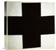 "Black Cross" Stretched Canvas Giclee by Kazimir Malevich, 16"x16"