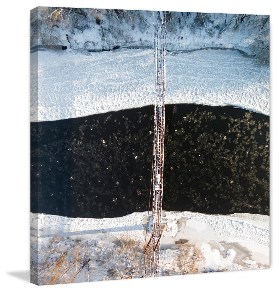 "Hazardous Crossing" Print on Canvas by Karolis Janulis