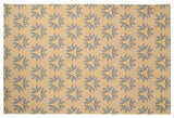 Chickens-go-round Easter Chenille Rug, Corn Yellow, 4'x6'