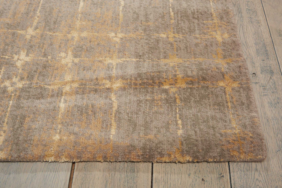 Nourison Silken Allure Gray Area Rug, 9'9"x13'9"