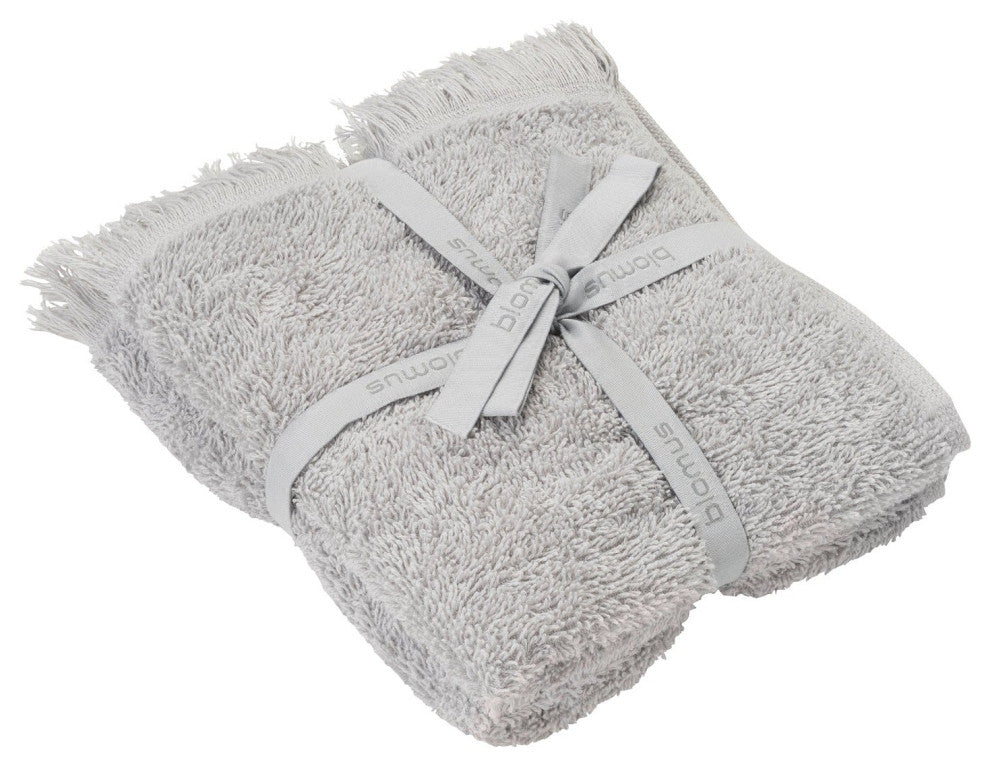 FRINO Guest Hand Towels, Set of 2, Micro Chip