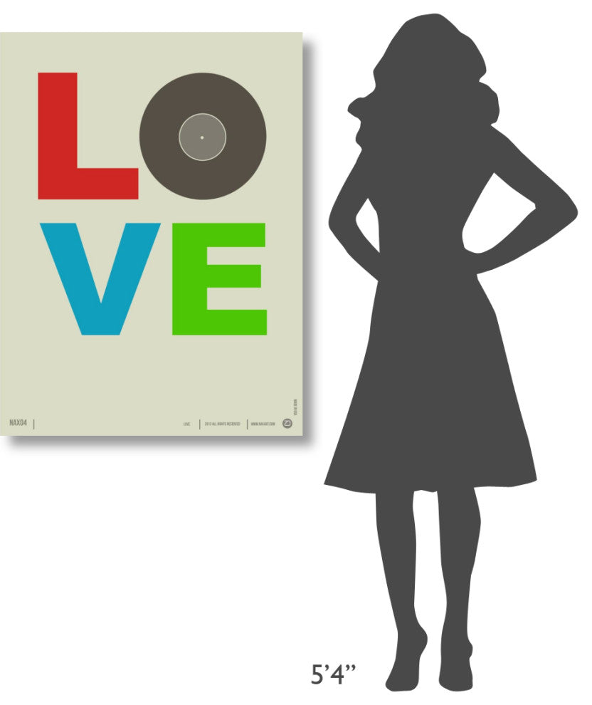 "Love" Poster Fine Art Print