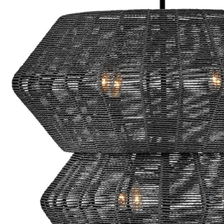 Hinkley Luca Double Extra Large Multi Tier Chandelier, Black
