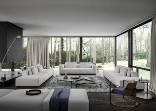 Spruce Sectional Two Seat Sofa, Chalk Fabric