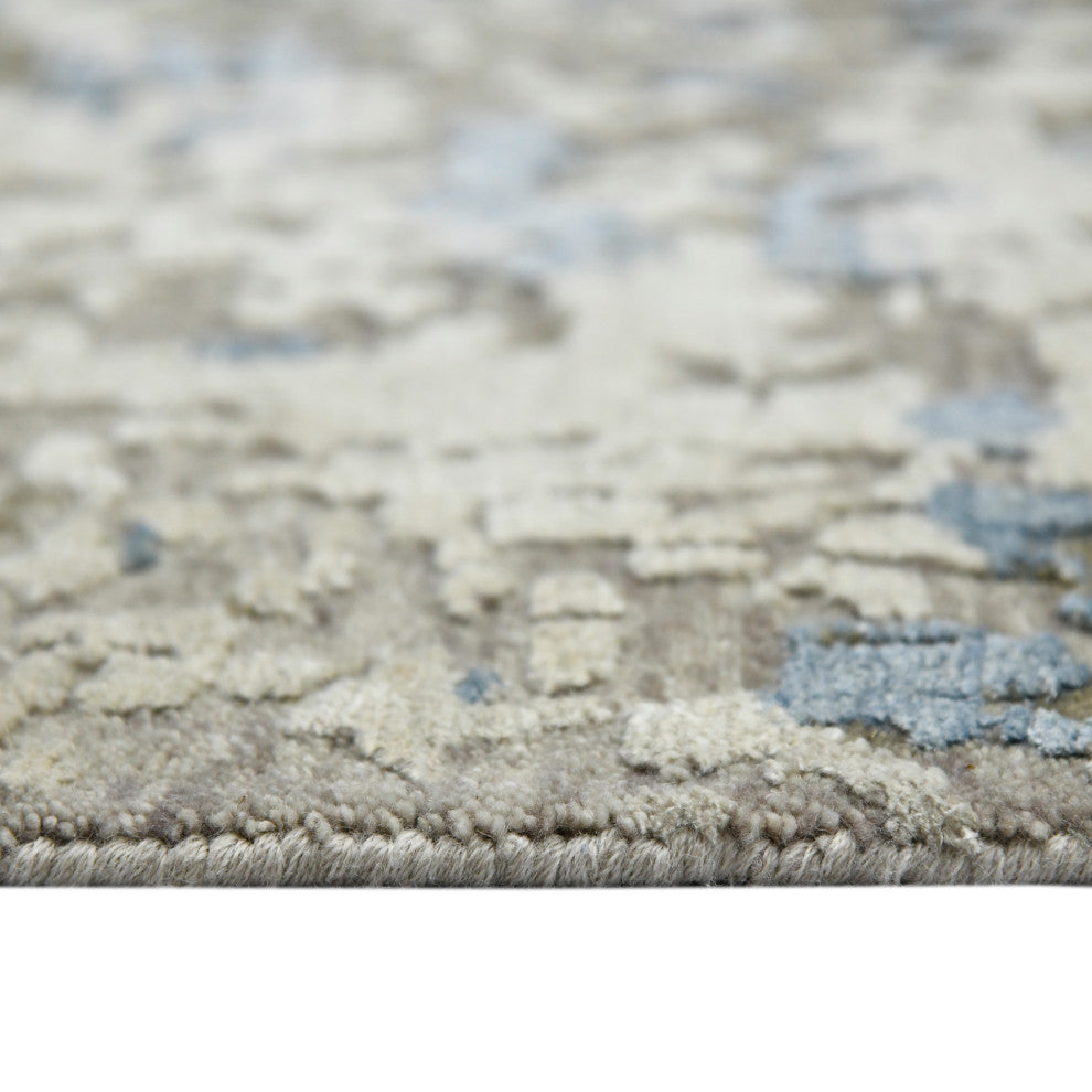 Essence Vailier Area Rug, Gray, 8' x 10', Abstract