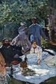 The Breakfast Outdoors, Central Section - Canvas Poster 20" x 30"