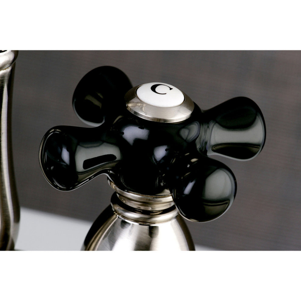 Kingston Brass 4" Centerset Bar Faucet, Brushed Nickel