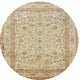 Ahgly Company Indoor Round Traditional Area Rugs, 3' Round