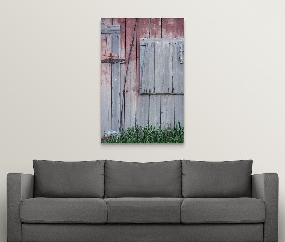 "Vermont Barnside" Wrapped Canvas Art Print, 32"x48"x1.5"